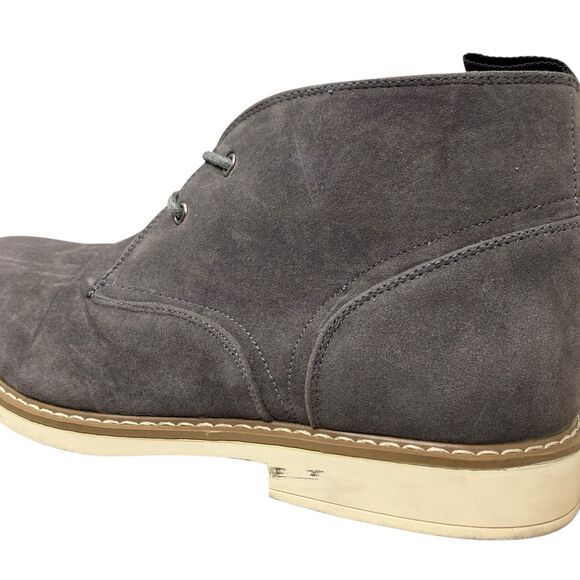 Hawke & Co Boots Mens 9 Gray Suede Mojave Chukka Desert Style Memory Foam Casual main image 7
